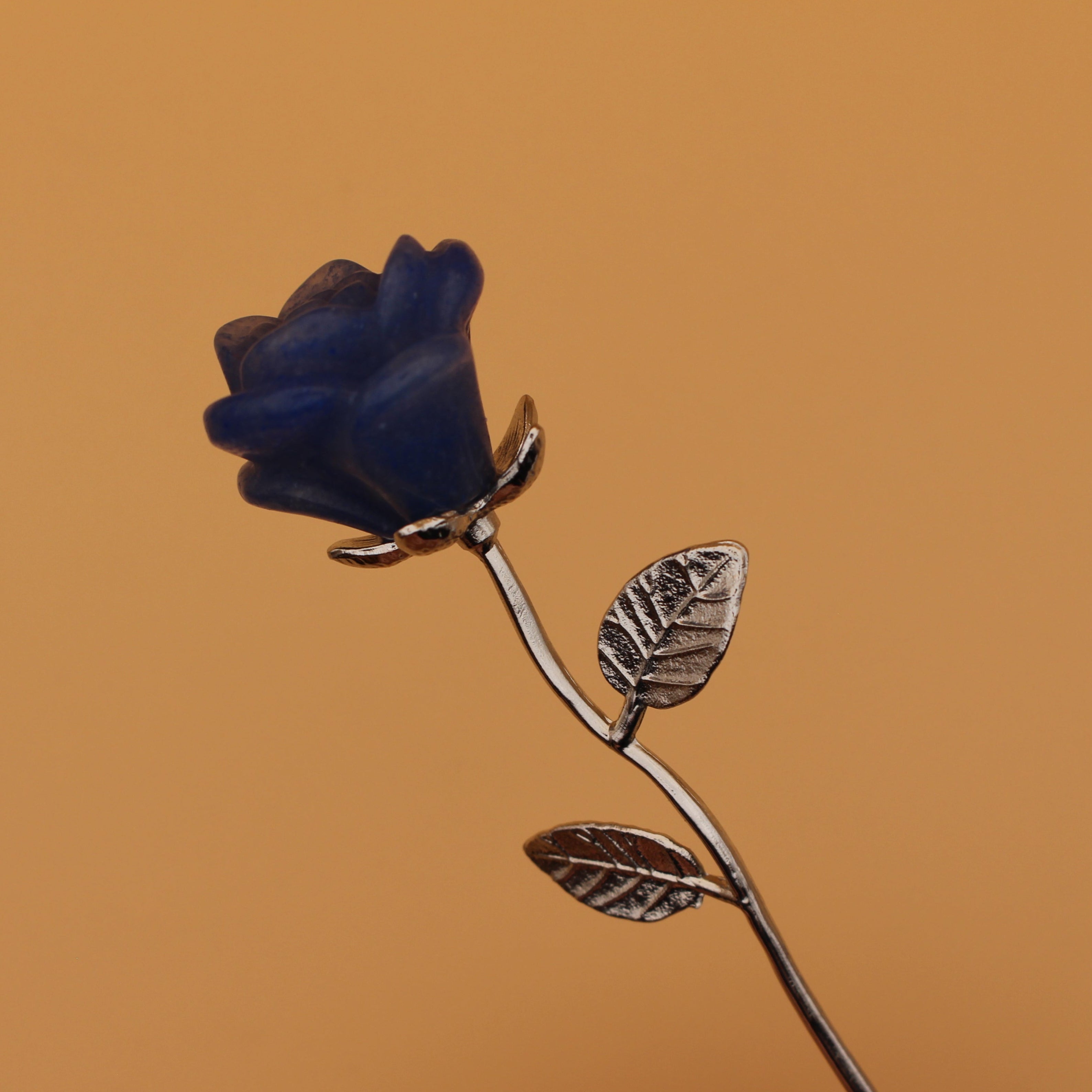 Crystal Rose – Fiore unico fatto di pietre preziose