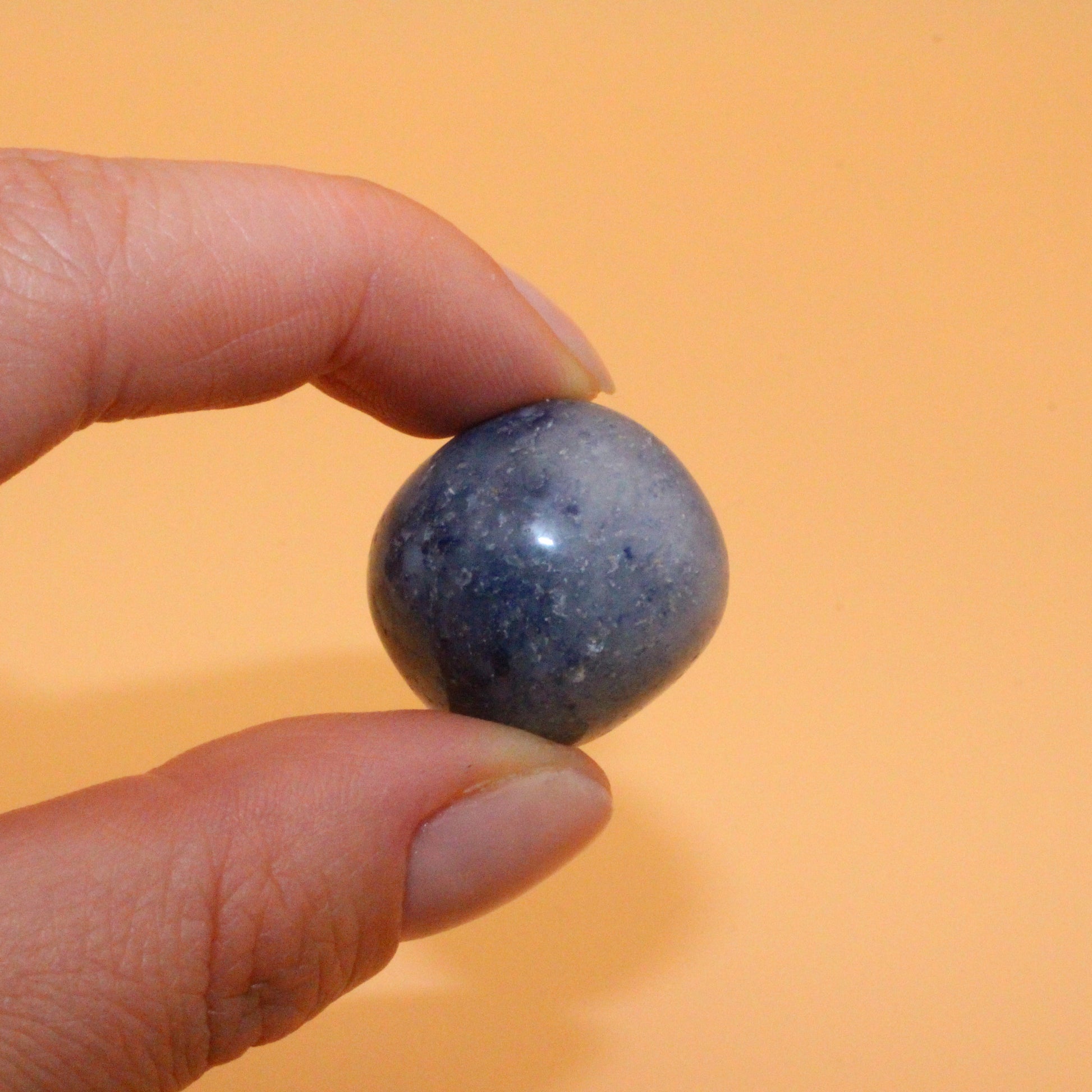 Blue Aventurine Trommelstein – Klarheit, Kommunikation & innere Stärke