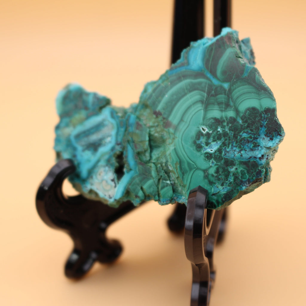 Chrysocolla Slab – Turquoise-green artwork &amp; energetic balance