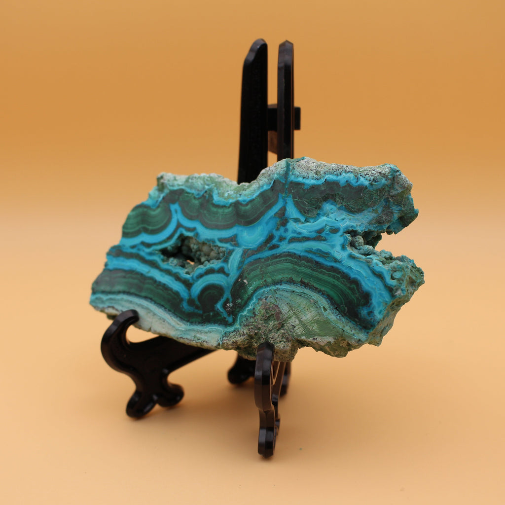 Chrysocolla Slab – Turquoise-green artwork &amp; energetic balance