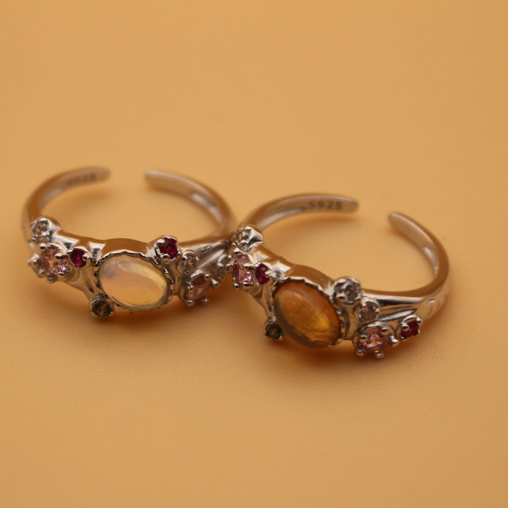 Ethiopian Opal Ring