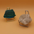 Geometric display stand for crystal balls &amp; minerals