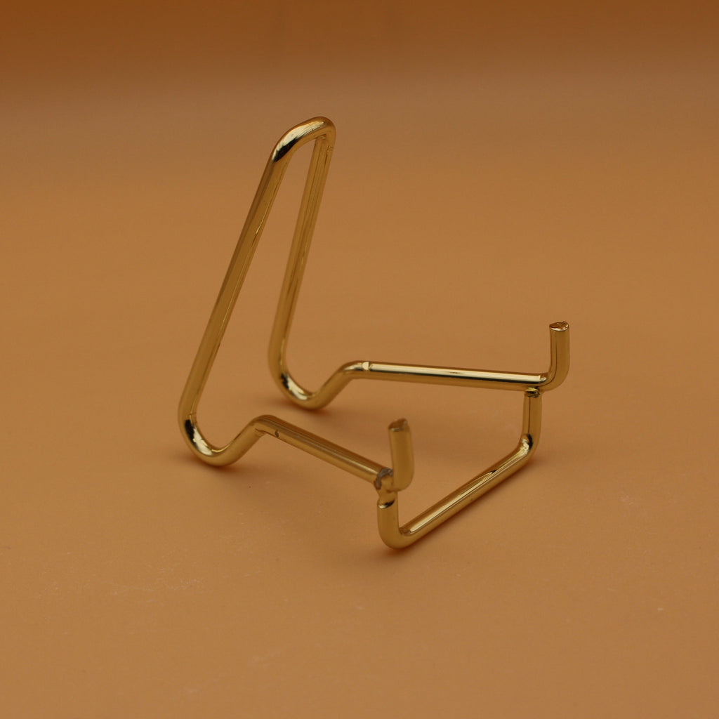 Geometric display stand for crystal balls &amp; minerals