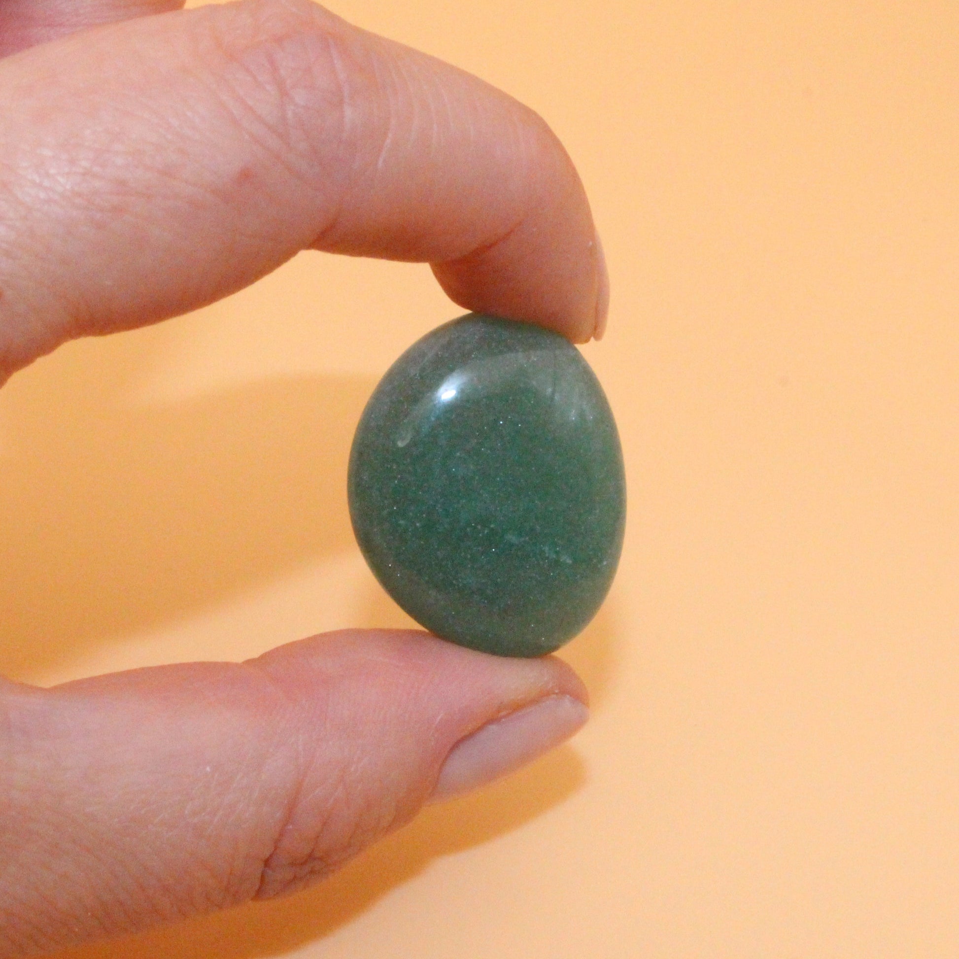 Grüner Aventurine Trommelstein – Glücks- & Herzensstein