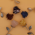 Crystal Rose – Unique flower made of gemstone