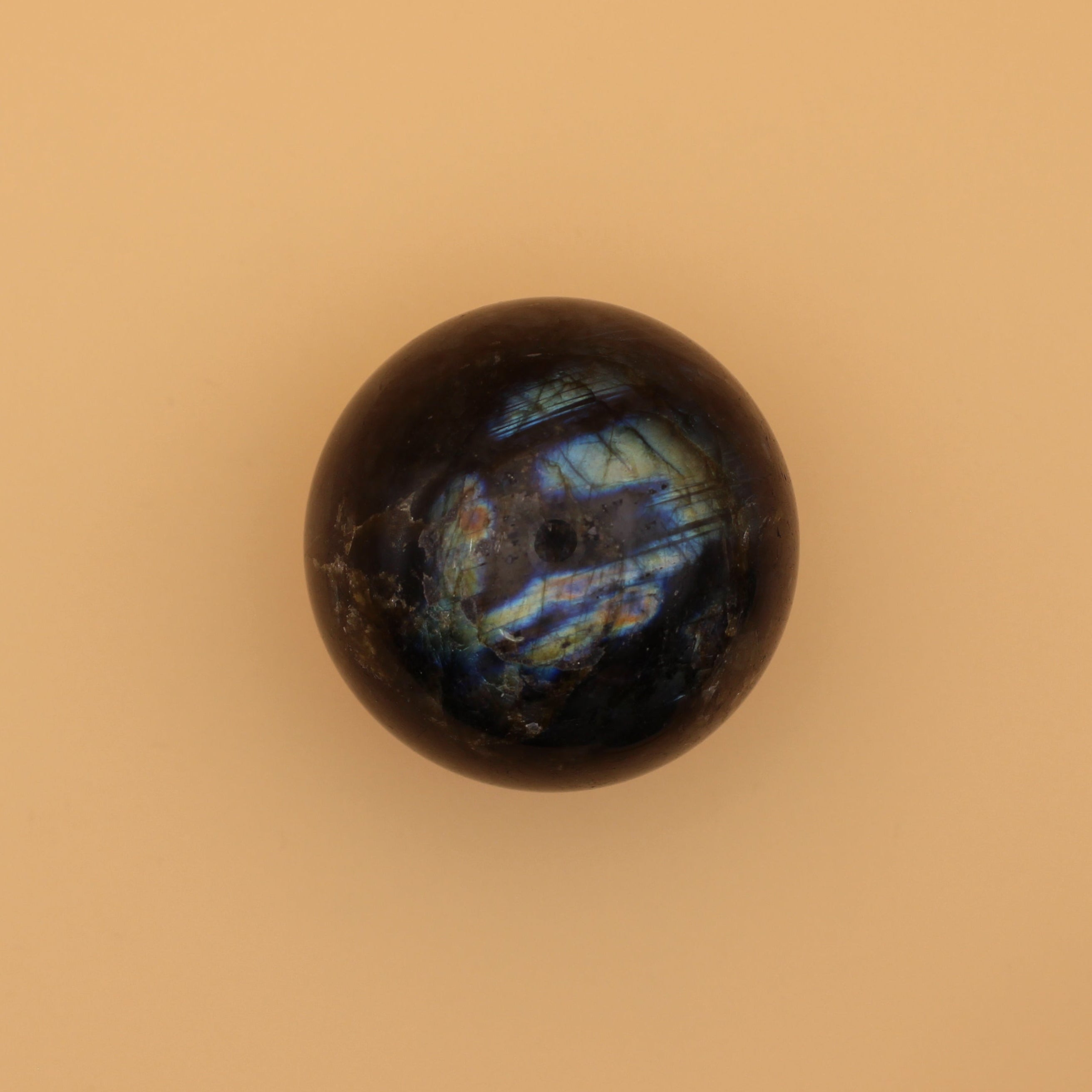 Sfera di labradorite – Pietra mistica protettiva per l'intuizione e la trasformazione