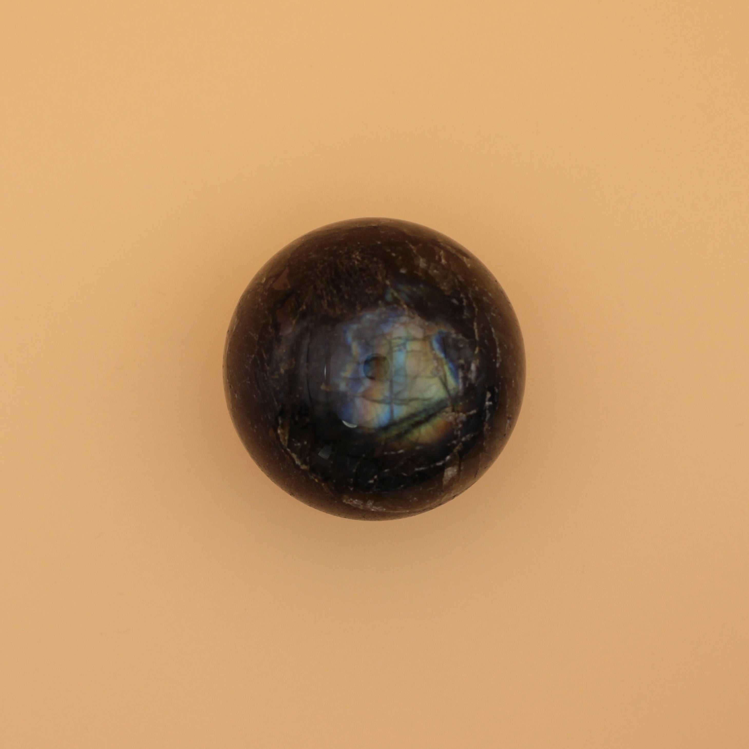 Sfera di labradorite – Pietra mistica protettiva per l'intuizione e la trasformazione