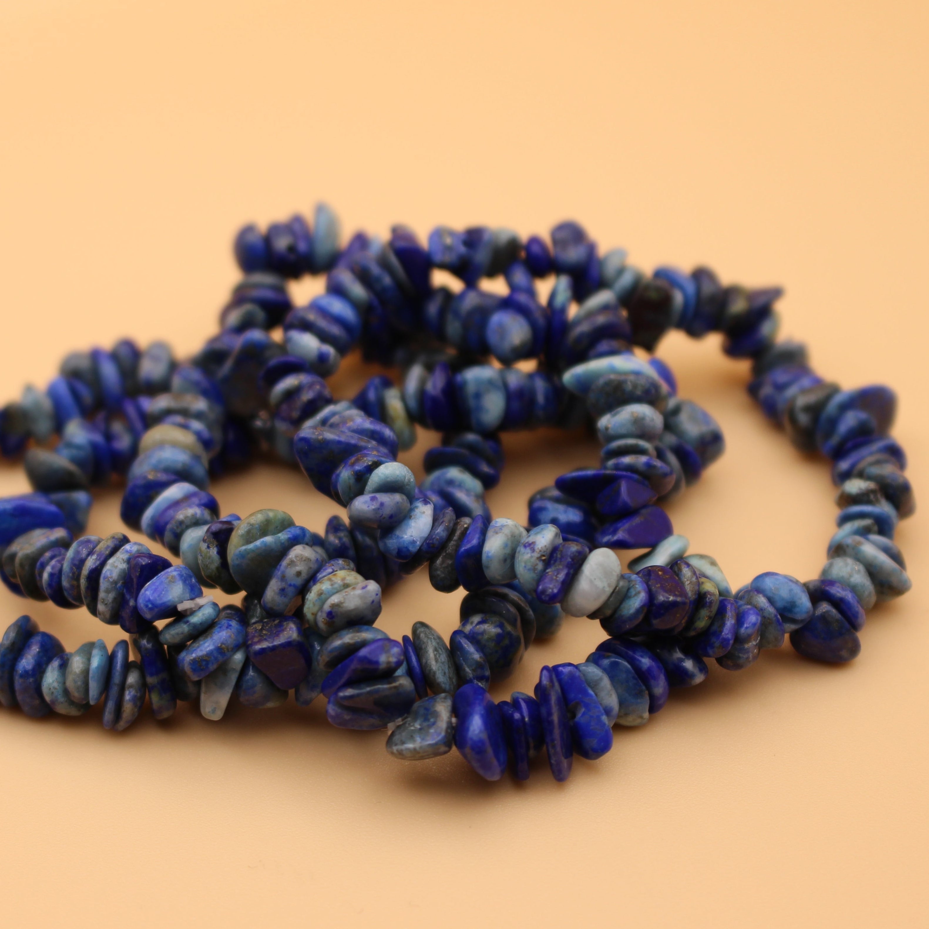 Lapis Lazuli Chips Armband