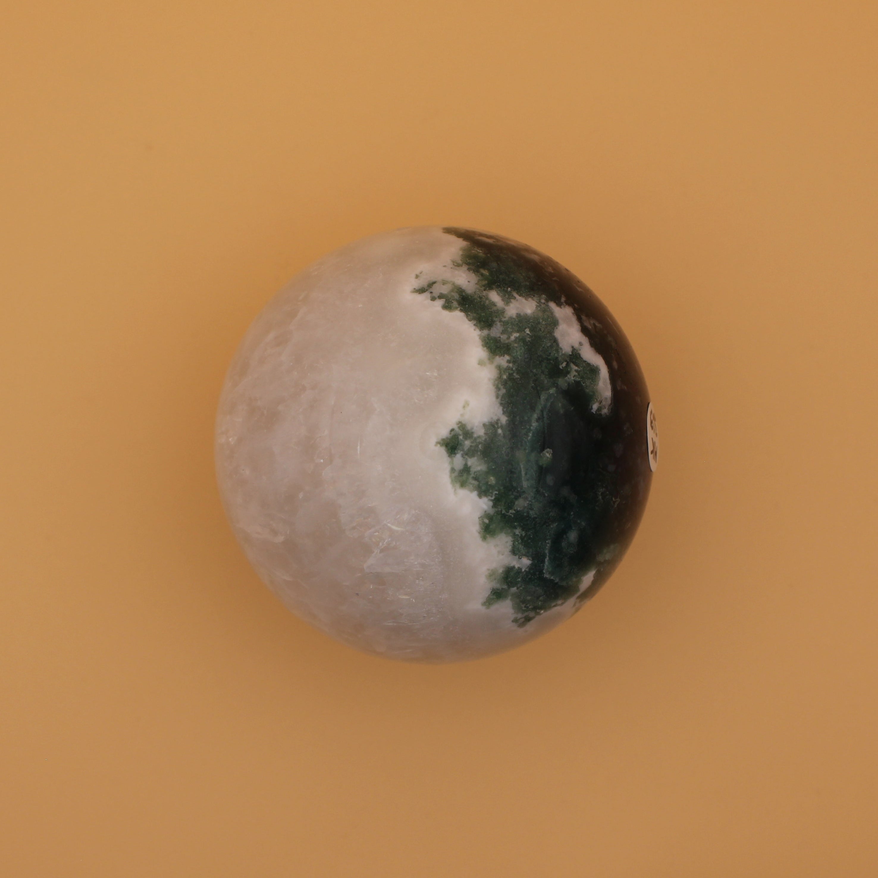 Cuore di Mossagate – Pietra naturale per la messa a terra e l'energia del cuore
