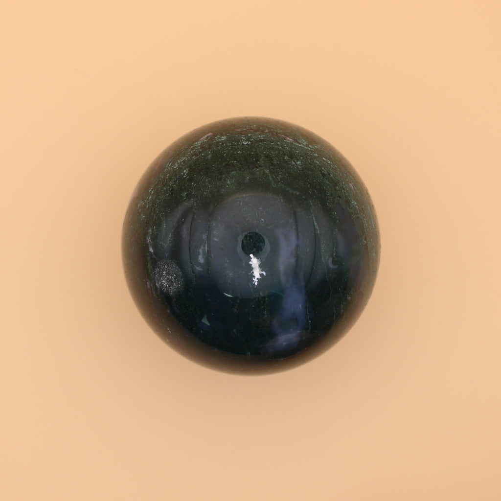 Cuore di Mossagate – Pietra naturale per la messa a terra e l'energia del cuore