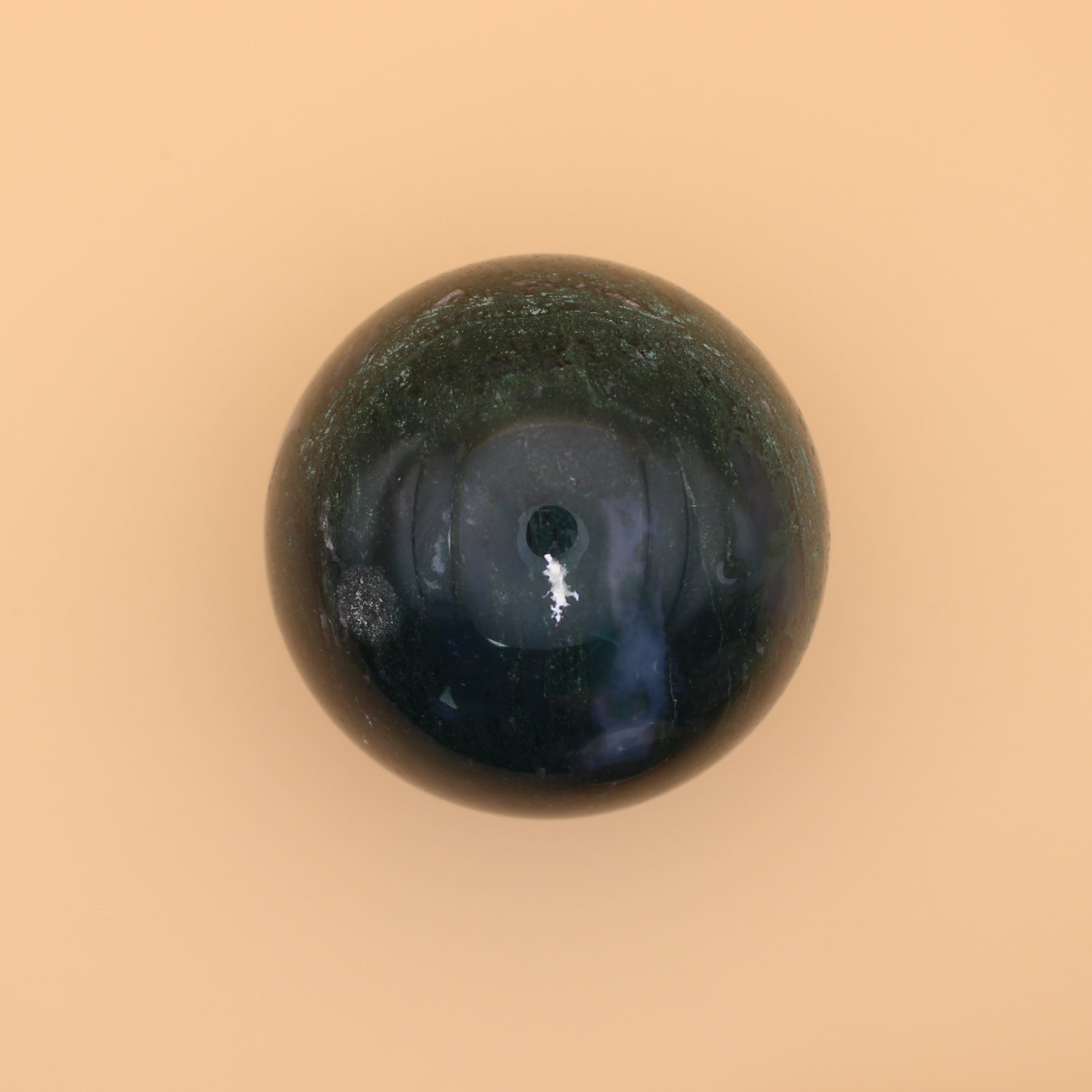 Cuore di Mossagate – Pietra naturale per la messa a terra e l'energia del cuore