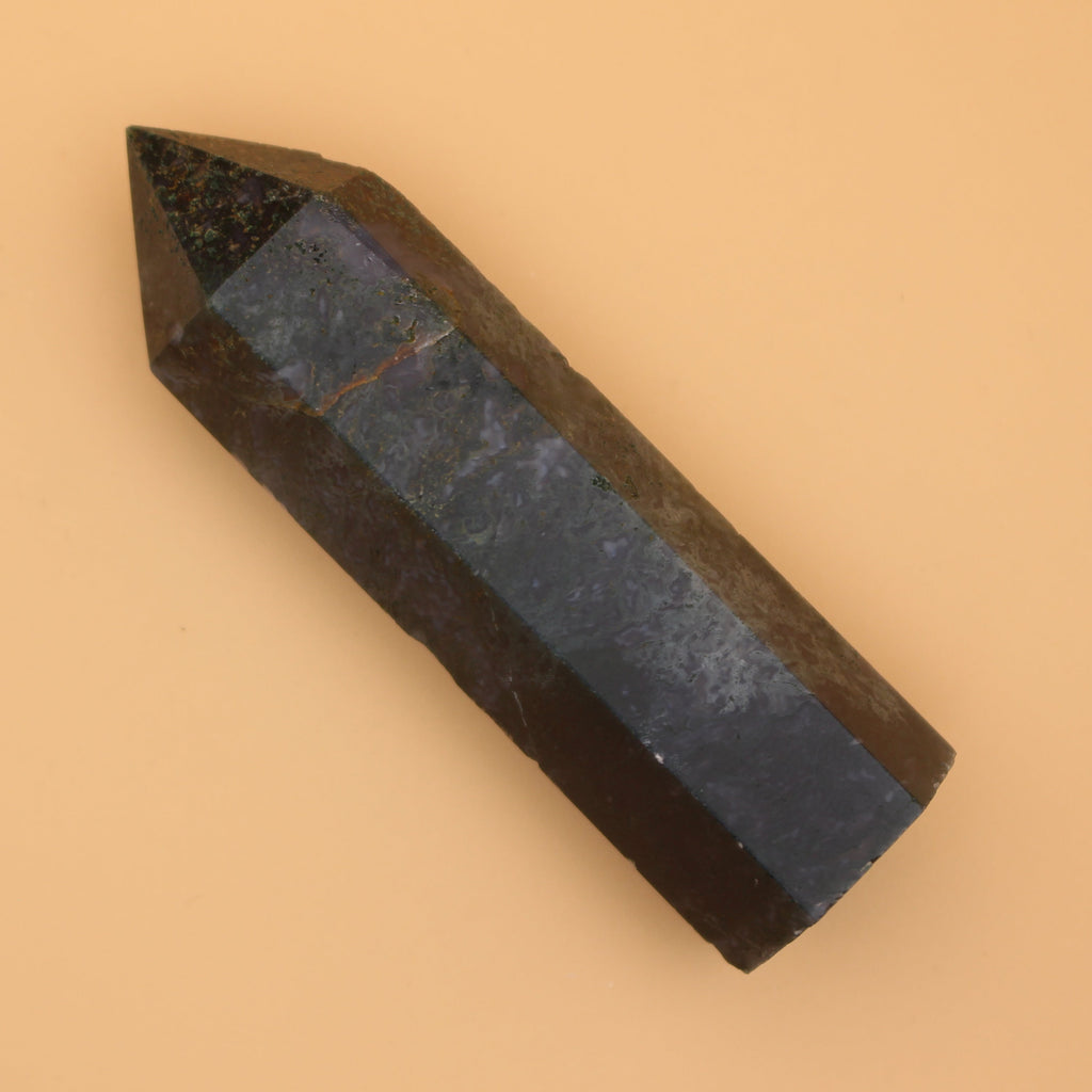 Cuore di Mossagate – Pietra naturale per la messa a terra e l'energia del cuore