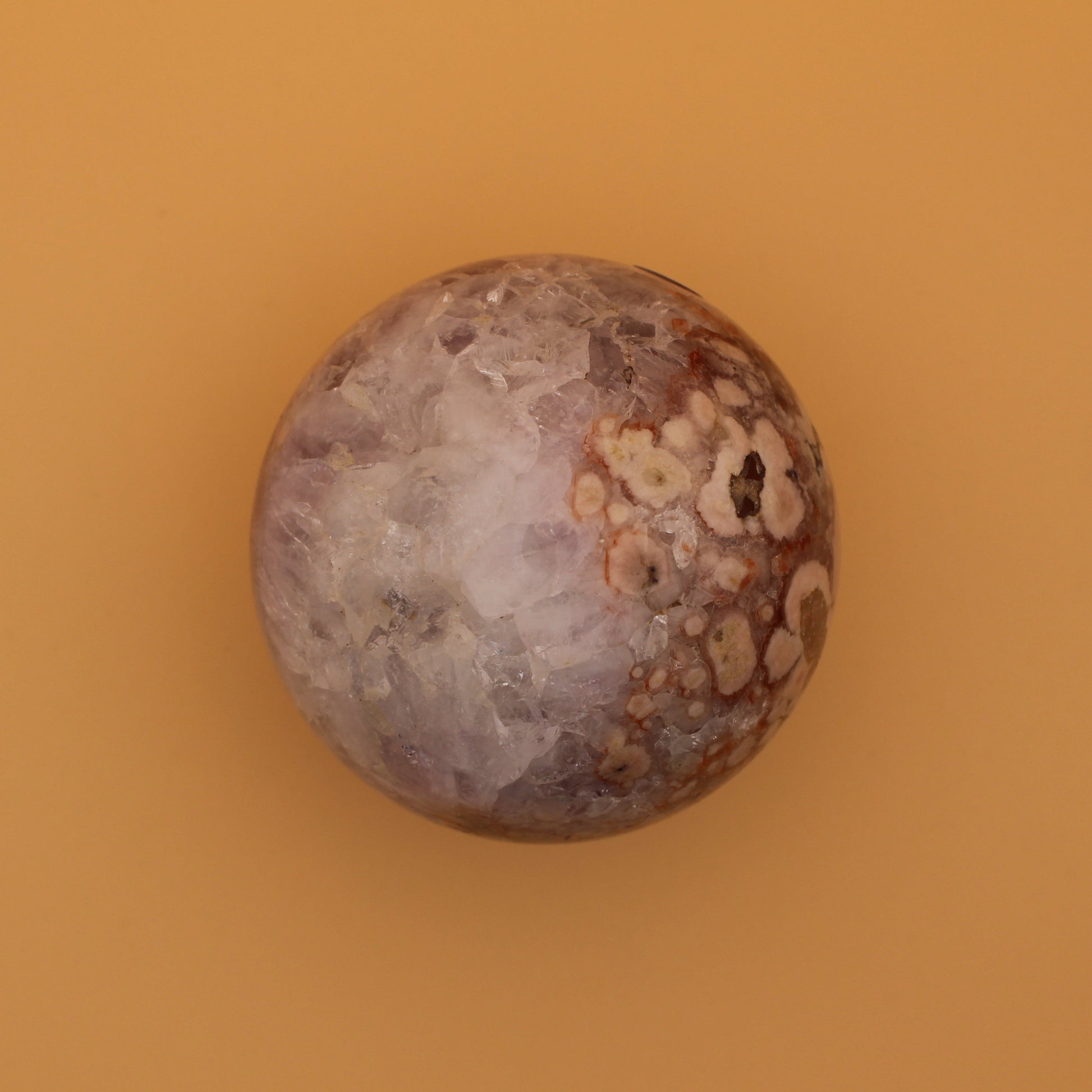 Pink‑Amethyst Druzy Kugel – zart & kraftvoll für Herz und Geist