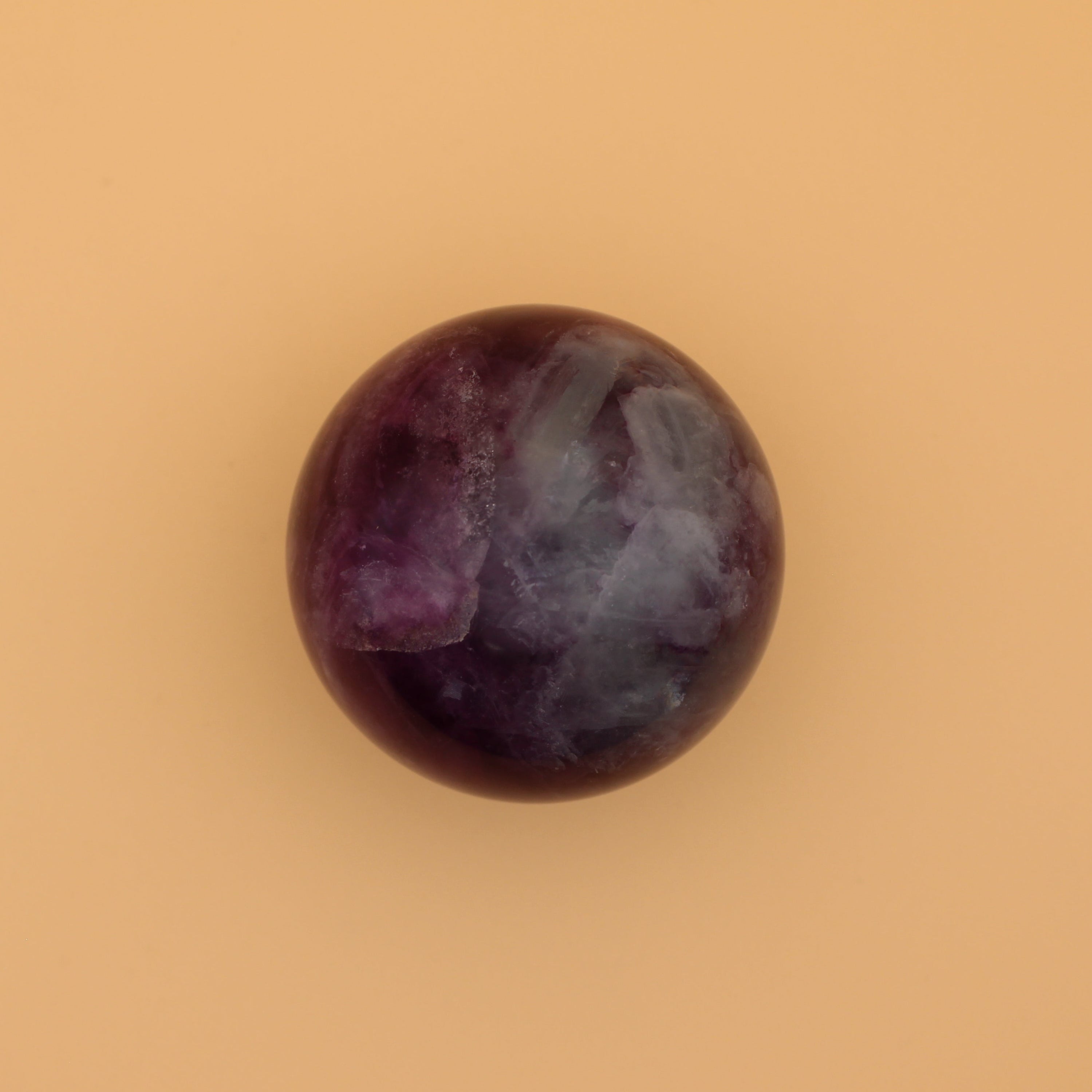 Sfera di Fluorite Anguria – Armonia, Chiarezza ed Equilibrio Energetico